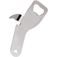 Abridor De Latas E Garrafas 14,5x5x2,5cm Em Inox
